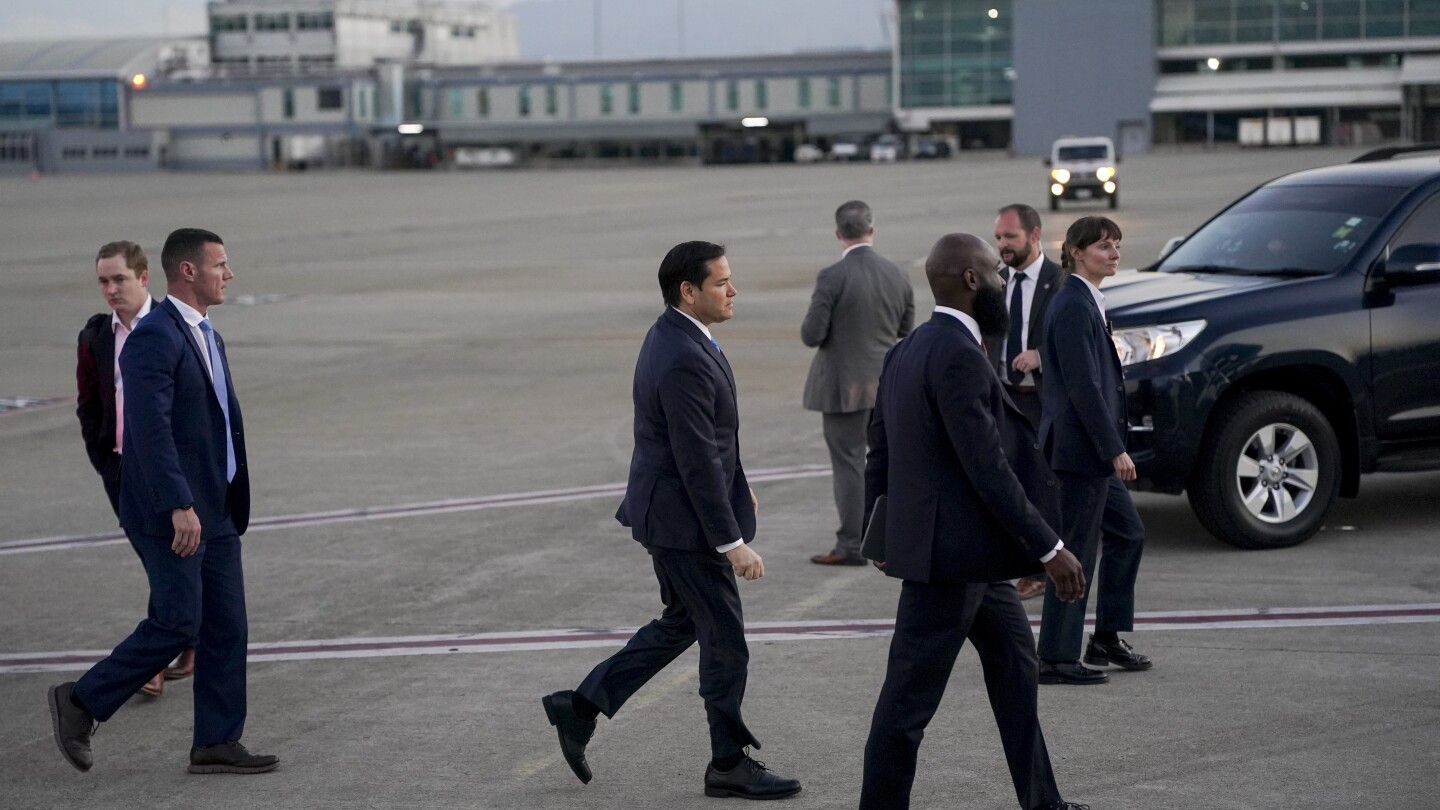 GEORGETOWN Guyana AP — U S Secretary of State Marco Rubio