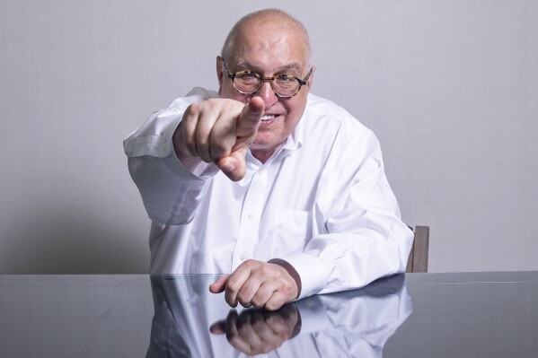 Filmmaker Errol Morris poses for a portrait to promote his film, 
