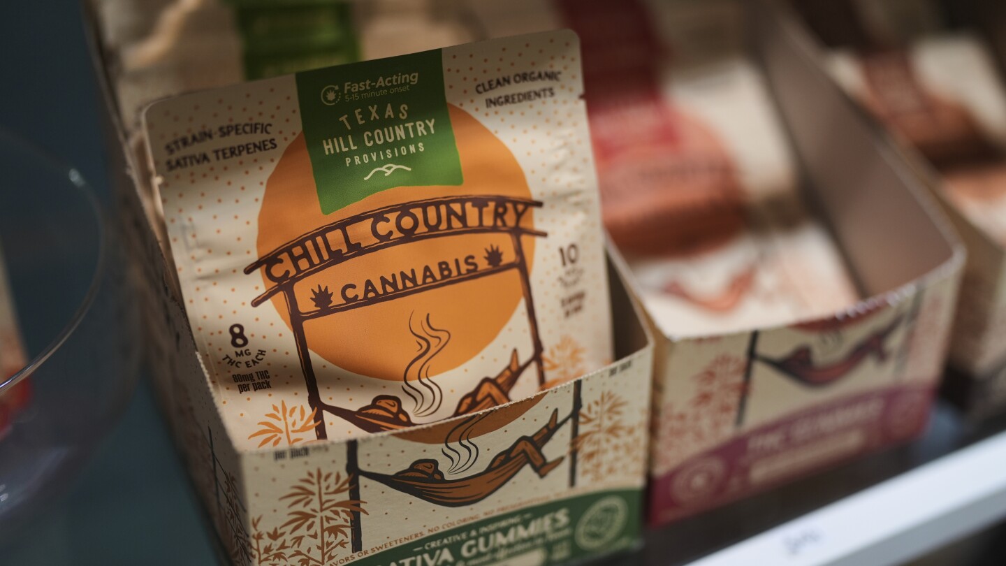 Тексас счита, че забрани продуктите, влязли с THC, получени от коноп, а търговците на дребно са притеснени 