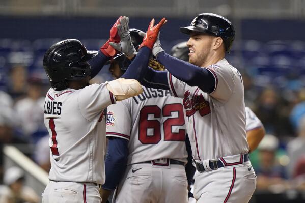Official The Braves Dansby Swanson Ozzie Albies Freddie Freeman