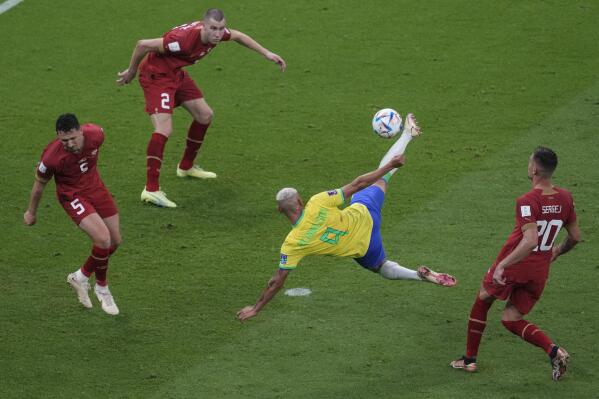 Without Neymar, Brazil takes on Switzerland at World Cup