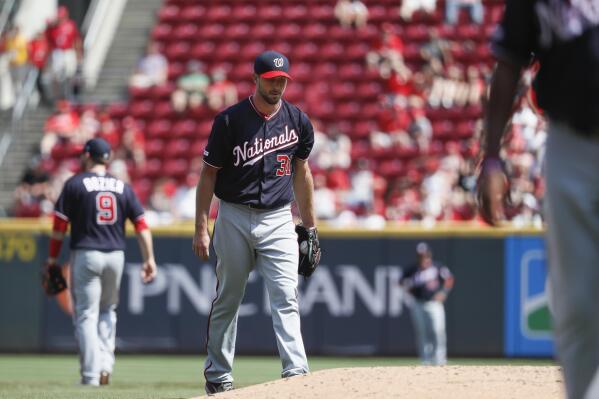 Braves hit 3 homers to beat Max Scherzer, Nationals 5-2