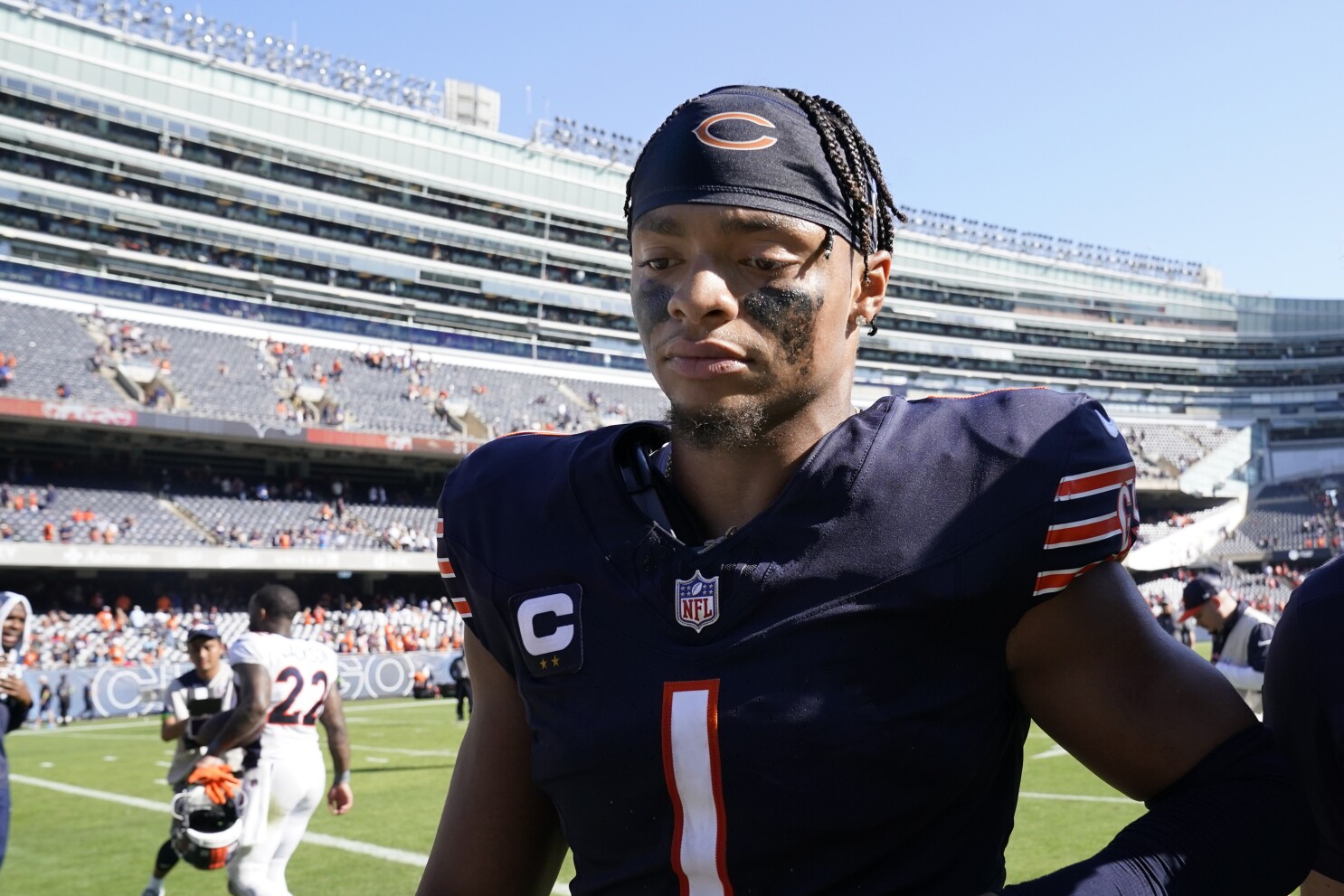 Fields and Howell face off as the winless Bears visit the Commanders in  prime time | AP News