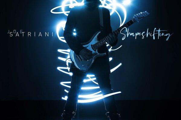 This image released by Legacy Recordings shows "Shapeshifting" by Joe Satriani. (Legacy Recordings via AP)