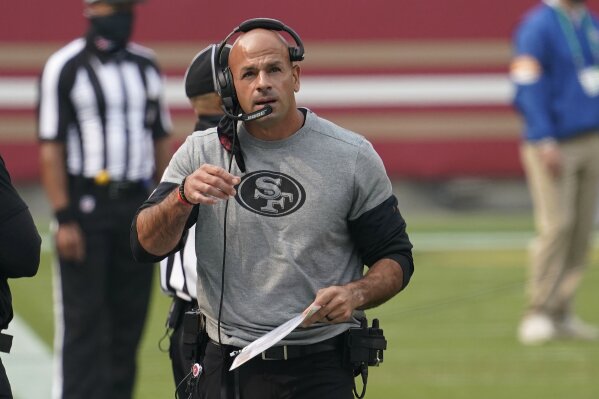Jets hire 49ers defensive coordinator Robert Saleh as coach | AP News
