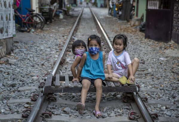 Babies in Thailand Given Face Shields to Protect Against Coronavirus
