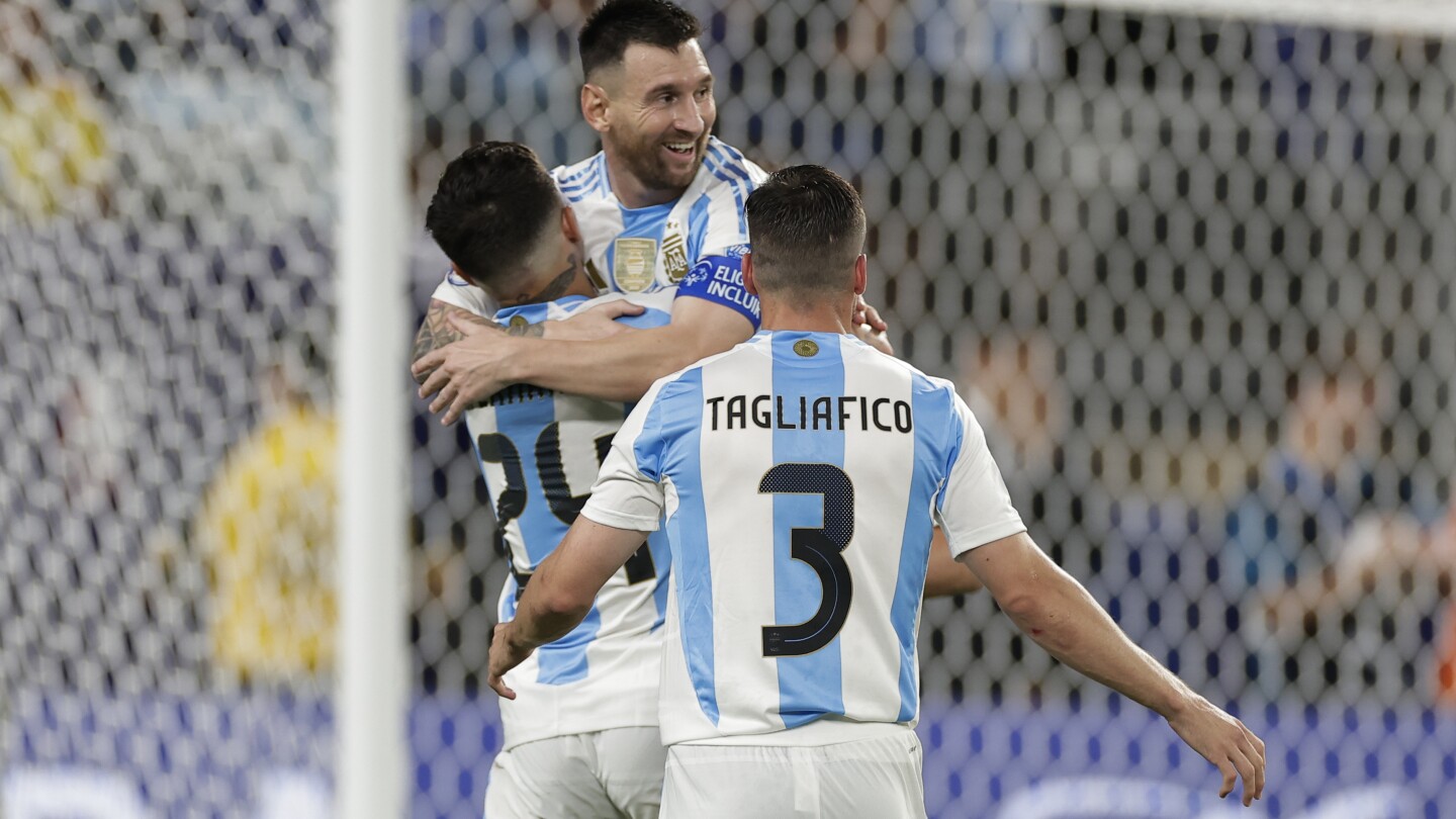Copa America 2024 : l’Argentine bat le Canada 2-0 et atteint la finale, Messi marque