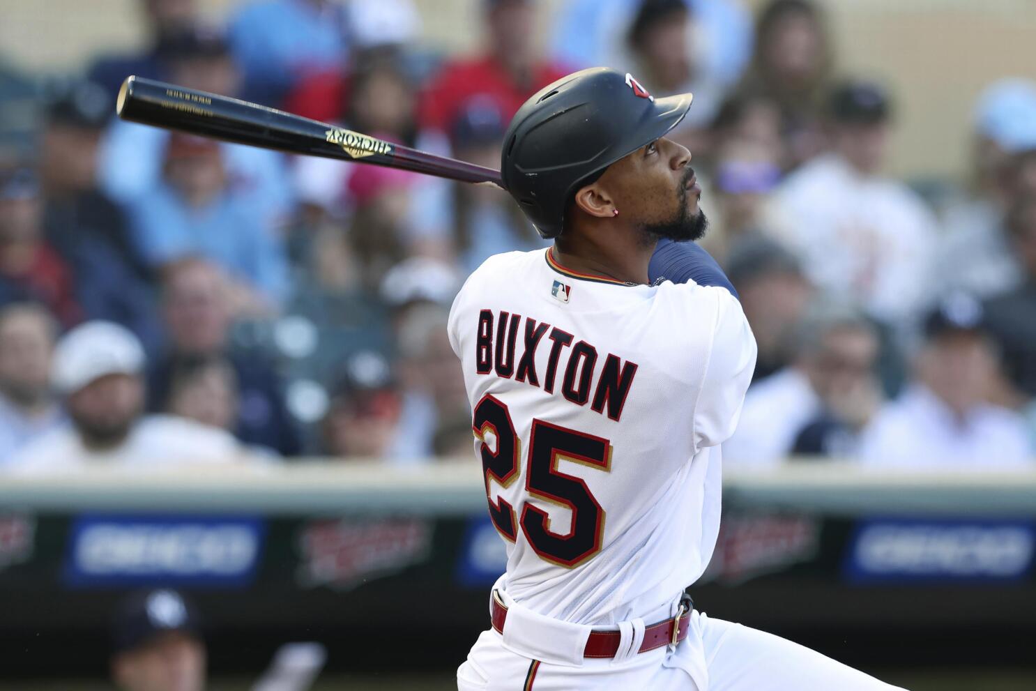 Giancarlo Stanton and Byron Buxton OBLITERATE back-to-back home