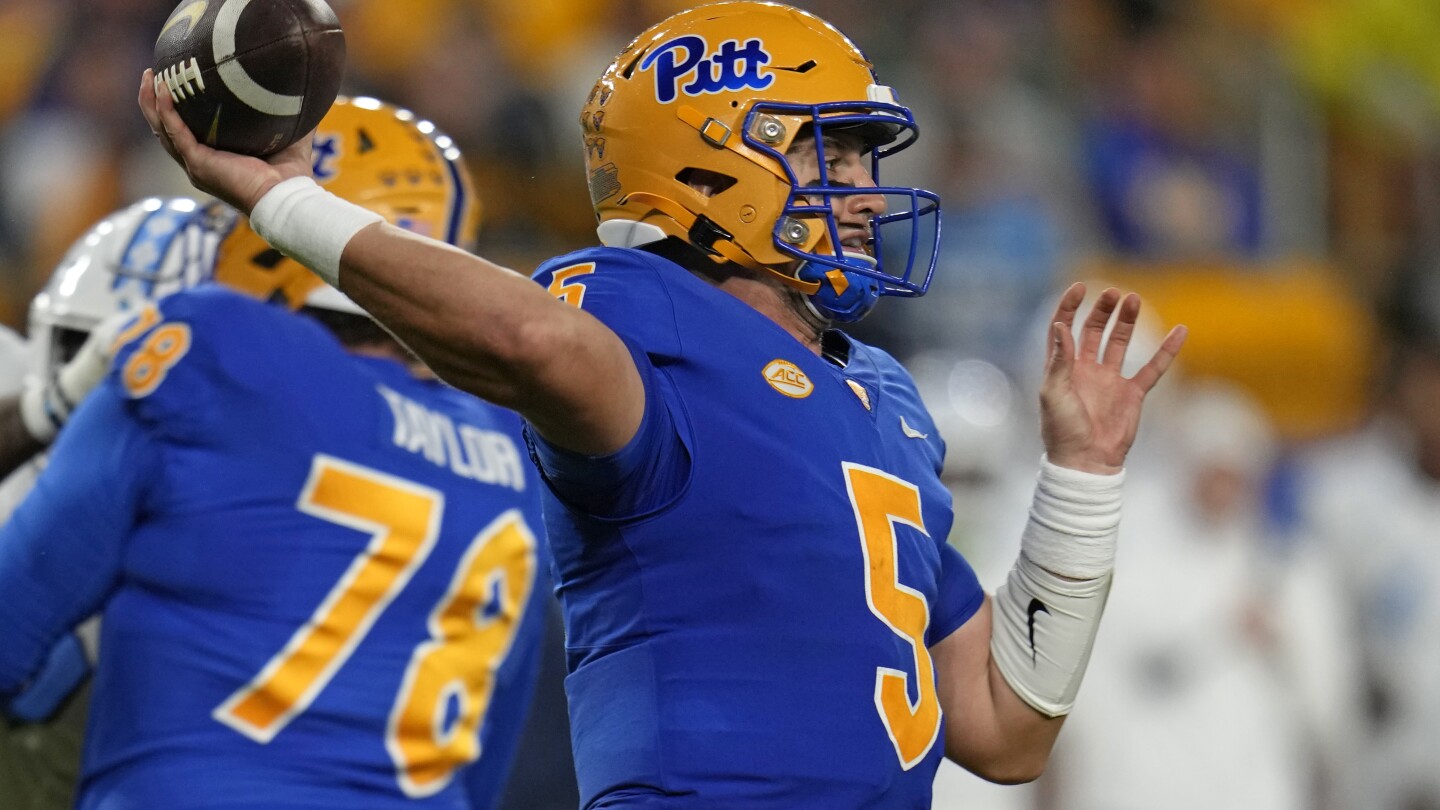 Pitt travels to Virginia Tech with both programs searching for positives amid 1-3 starts