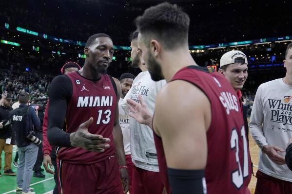 Presse sports : Report 'BASKET NBA 2022 NBA: Playoffs-Boston Celtics at  Miami Heat