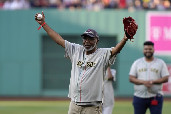 She Worked a Red Sox Baseball Tee to Throw the First Pitch