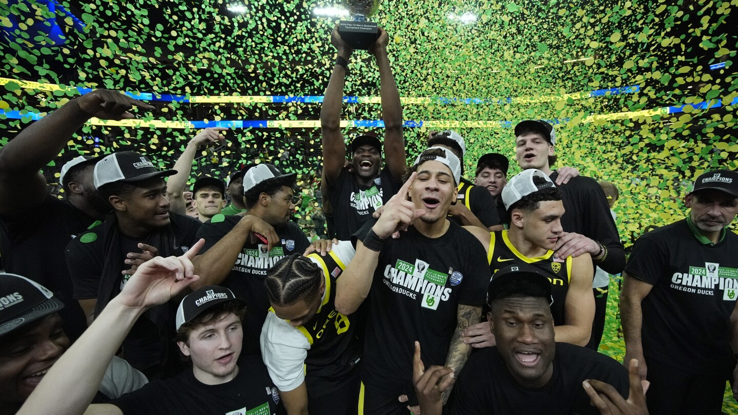 L’Oregon bat le Colorado 75-68 pour le titre final du tournoi Pac-12 et une place pour le tournoi NCAA