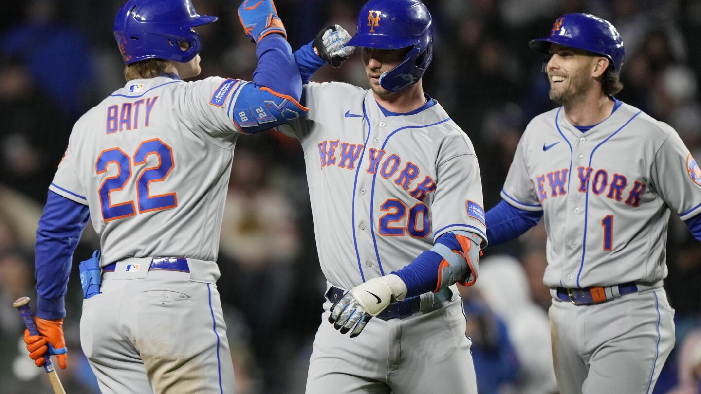 New York Mets win 3rd straight, Brandon Nimmo hits 2 HR in rout