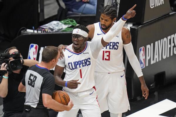 Reggie Jackson - Los Angeles Clippers - Game-Worn Statement