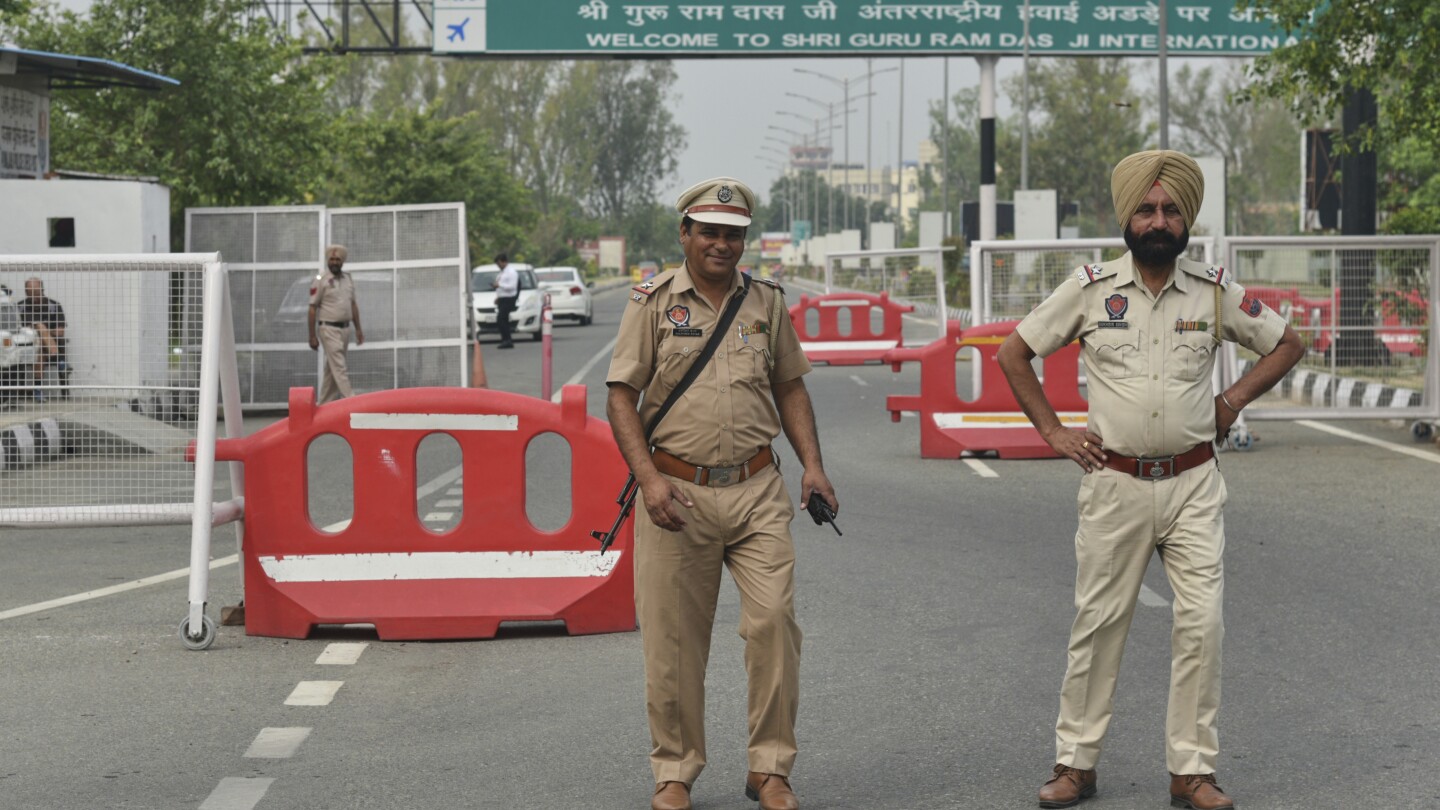 India suspends flight operations from several airports as tensions flare with Pakistan