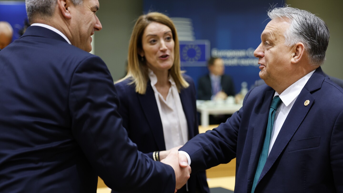 EU Leaders Seal New 50 Billion-Euro Support Package for Ukraine After Hungary’s Veto Threats