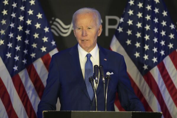 Biden alleges Trump has 'taken a hatchet' to Social Security | AP News