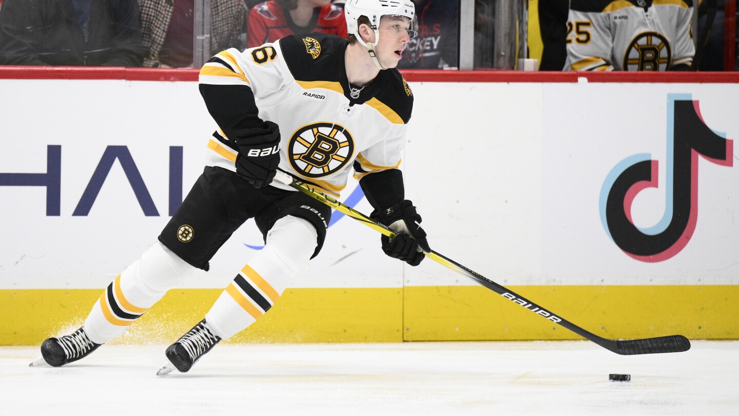 Bruins Sign Lohrei to Two-Year Extension