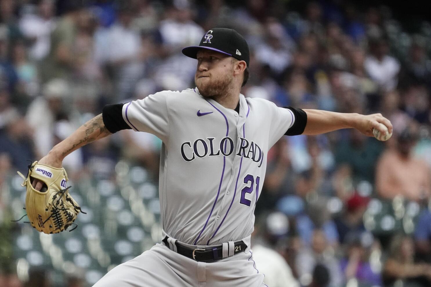 Rockies sweep Brewers; Yelich, Tellez, Taylor homer in loss