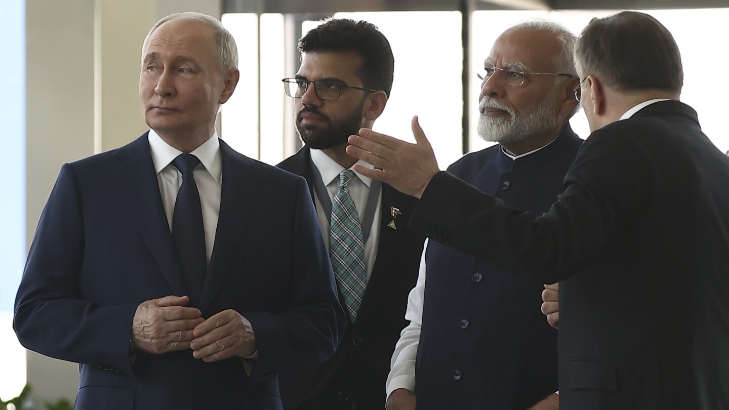 Putin hosts India’s prime minister to deepen ties as NATO leaders gather in Washington