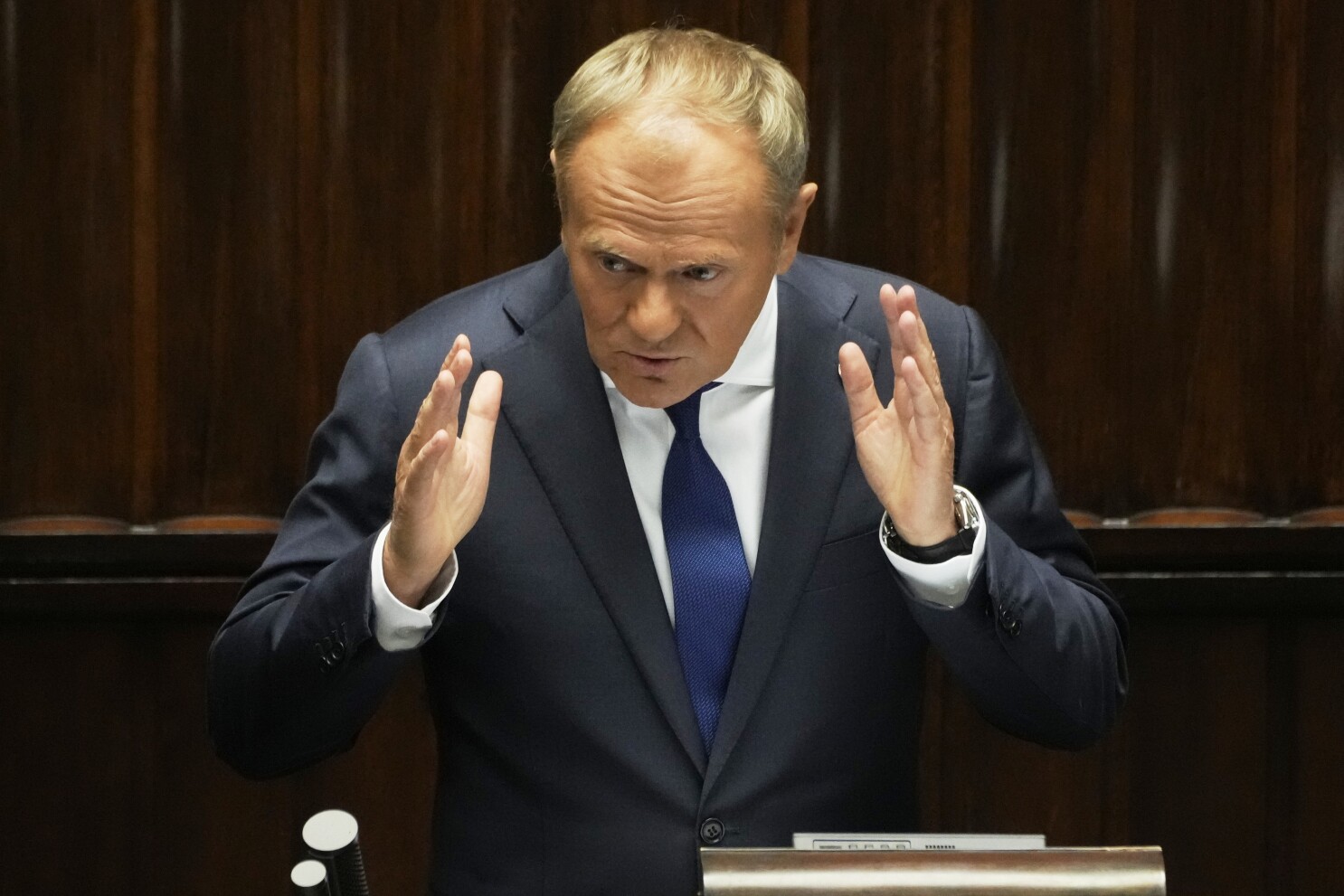 Poland's Prime Minister Donald Tusk survives vote of confidence in parliament