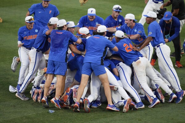 Peter Alonso leads Gators into College World Series (w/ video)