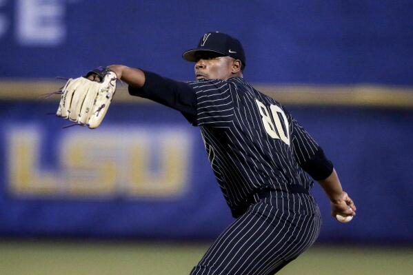 NCAA baseball: Kumar Rocker of Vanderbilt throws no-hitter vs. Duke