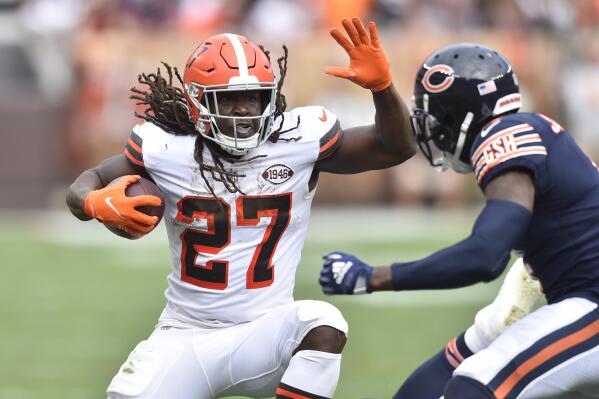 Running wild: Browns' Hunt a 'devil' when he has the ball