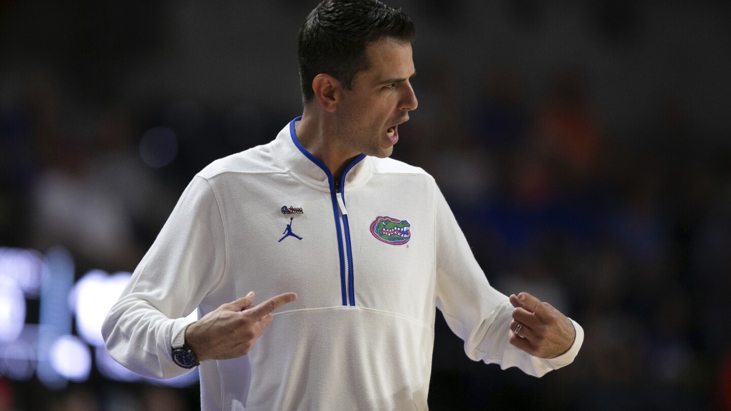 No. 20 Florida beats Grambling State 86-62 as coach Todd Golden deals with allegations