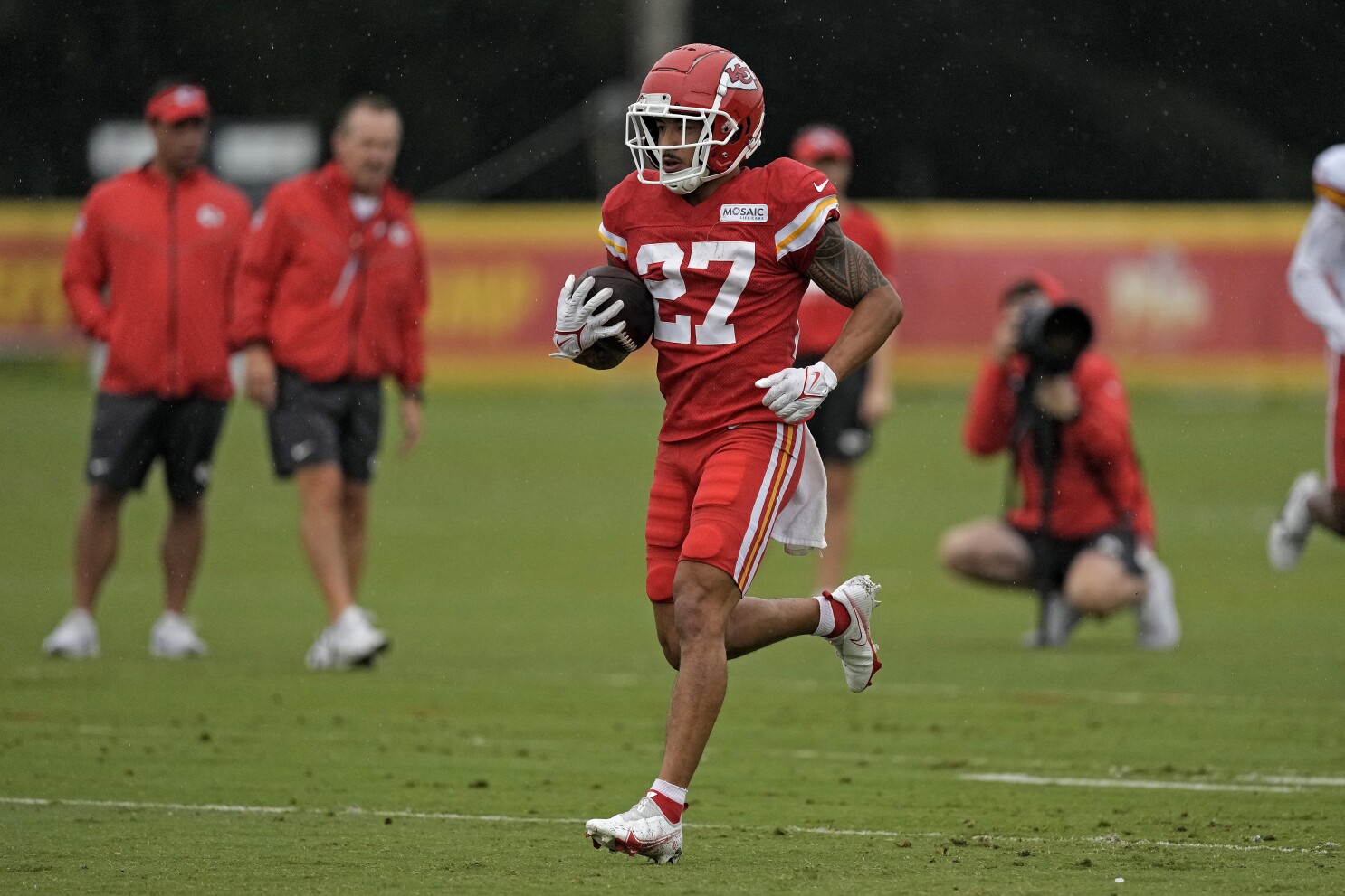 Justyn Ross injury update: Chiefs WR returns to practice one day after  being carted off with leg injury 