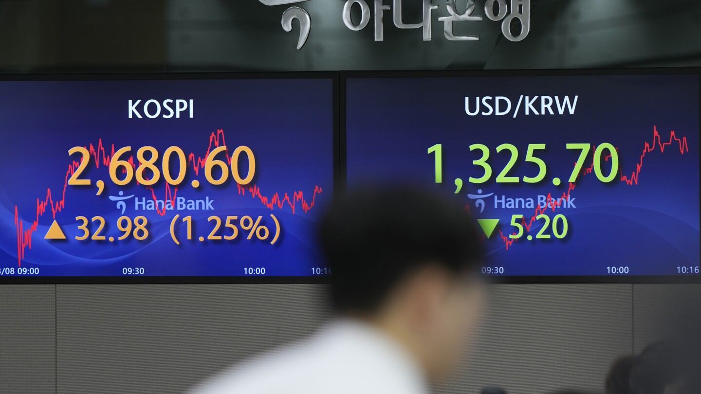 Фондов пазар днес: Азиатските акции се повишиха, след като Уолстрийт постави нов рекорд