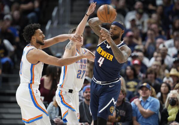 Thunder Steal Win From Nuggets on the Road