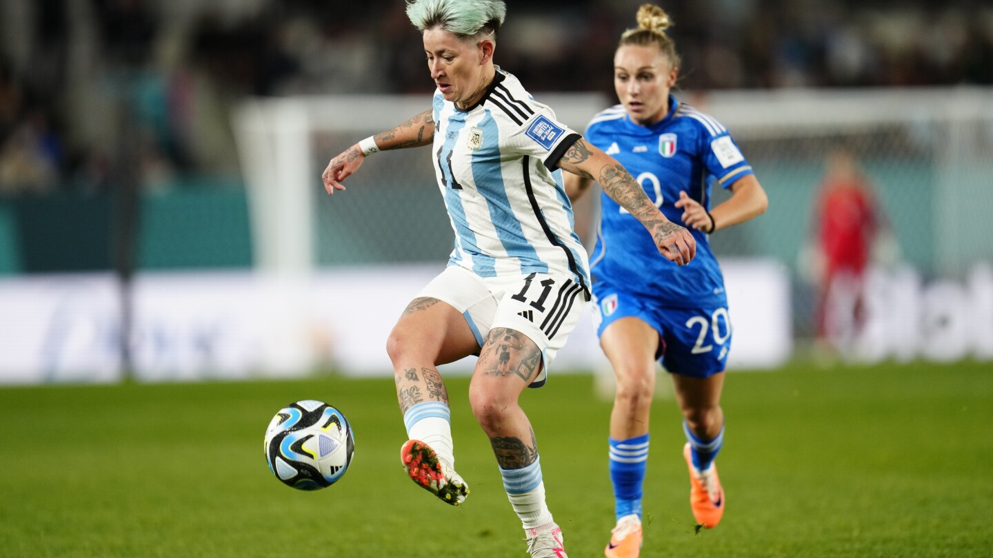 Argentina forward at FIFA Women's World Cup defends her Ronaldo