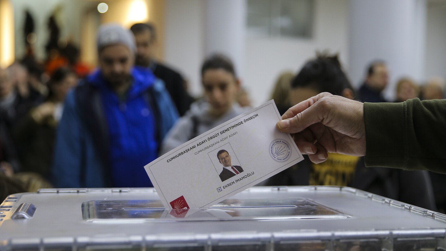 Turkish court orders key Erdogan rival jailed pending trial on corruption charges