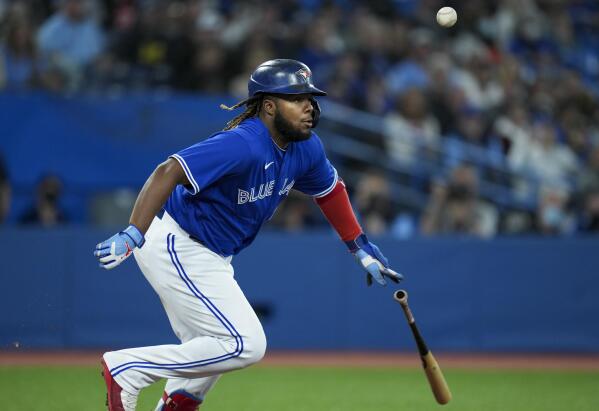 Toronto Blue Jays' Bradley Zimmer (7) steals second base as Boston