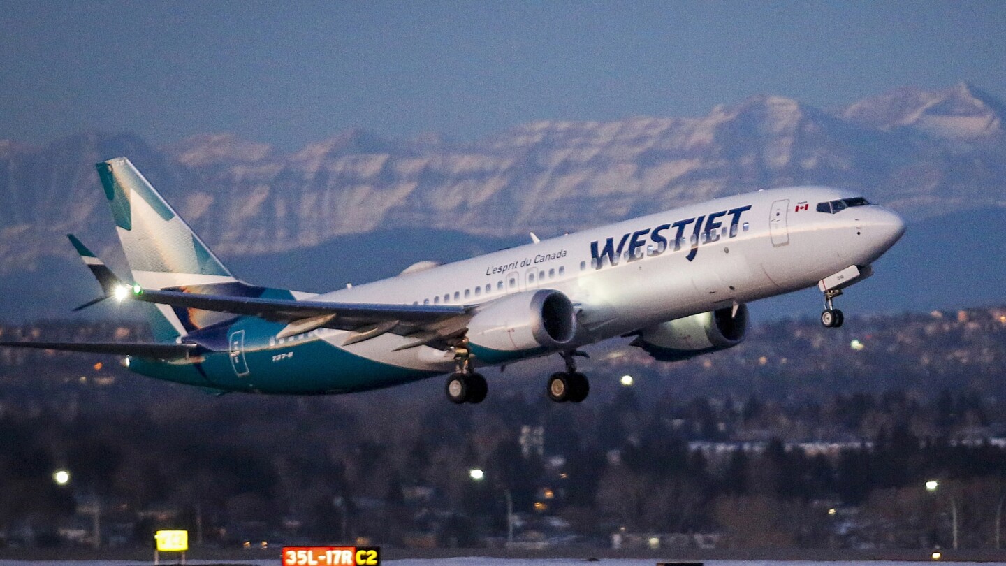 La cancelación de vuelos de WestJet afectó a decenas de miles de viajeros