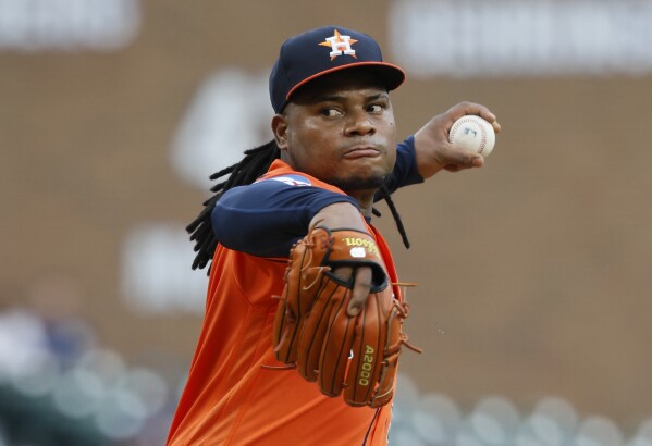 Astros' pitcher gets Detroit homecoming, leads Houston past Tigers 6-3 –  The Oakland Press