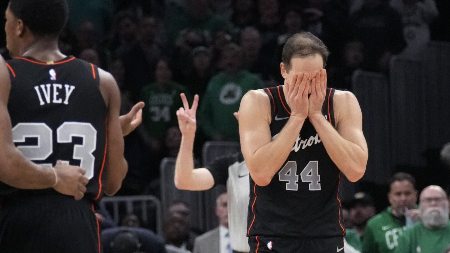 Les Celtics envoient Detroit à une 28e défaite consécutive, un record de la NBA
