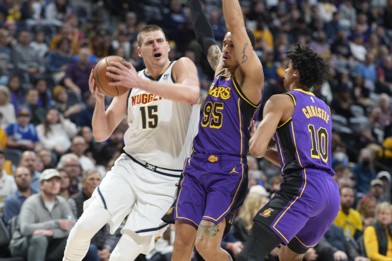 lakers vs nuggets series