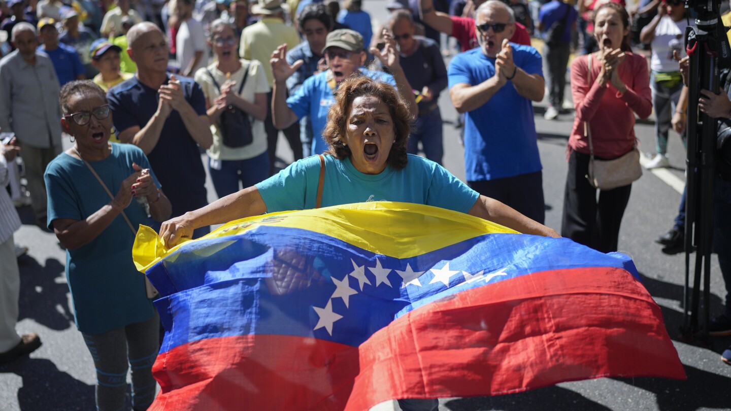 Venezuelan security forces seek to quell protests against Maduro's attempt to cling to power