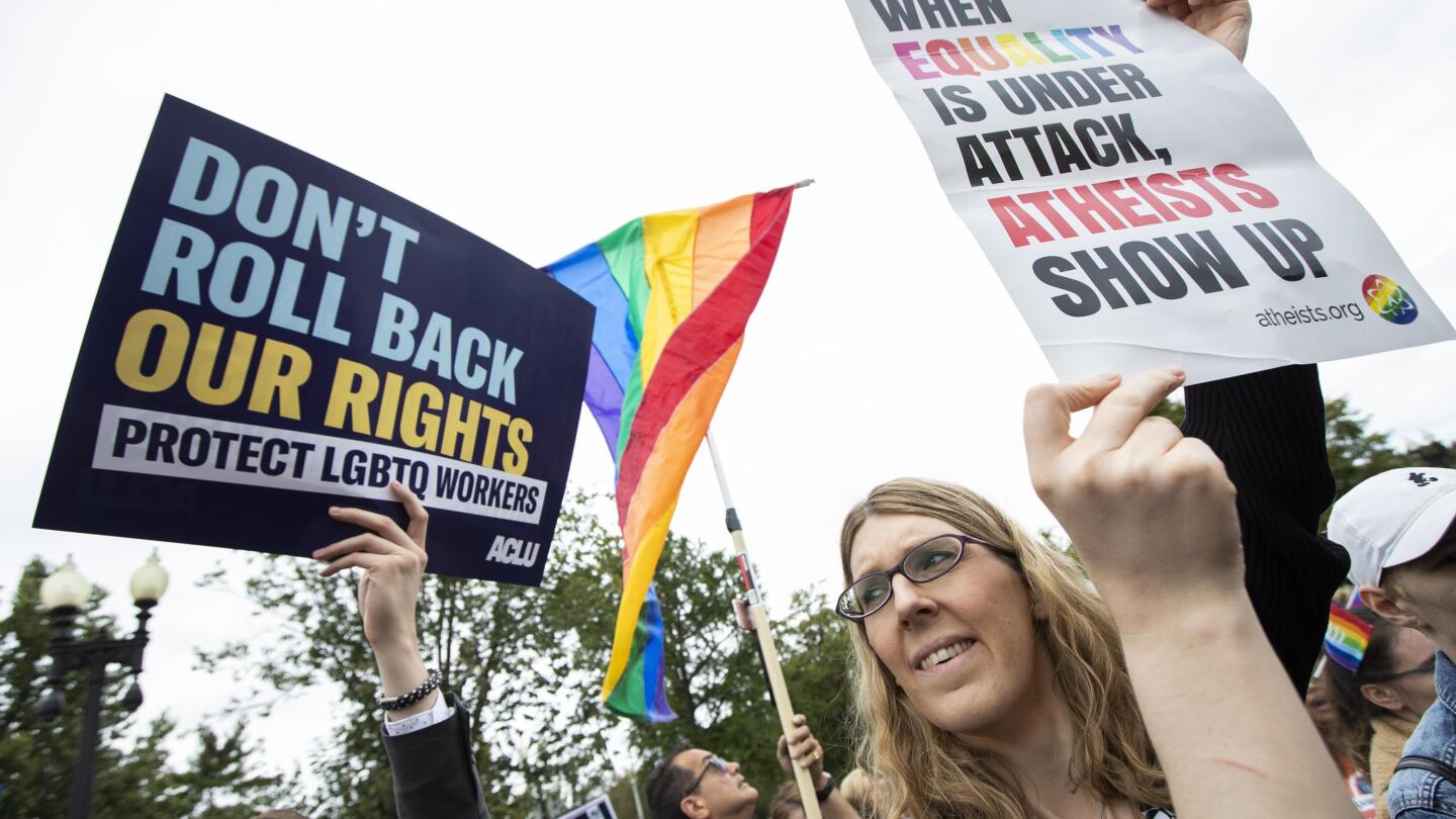 Supreme Court says gay, transgender workers protected by law