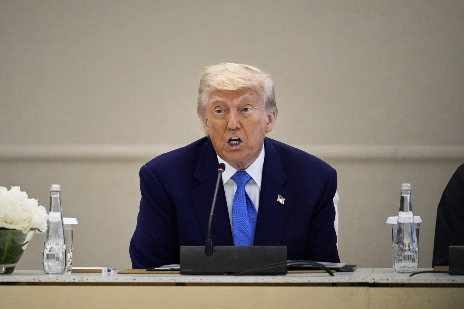 Trump says he'll soon meet with Putin, a no-show at peace talks in Turkey