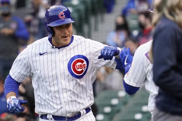 Anthony Rizzo BASHES THREE HOME RUNS!! First time in his career he has done  it! 