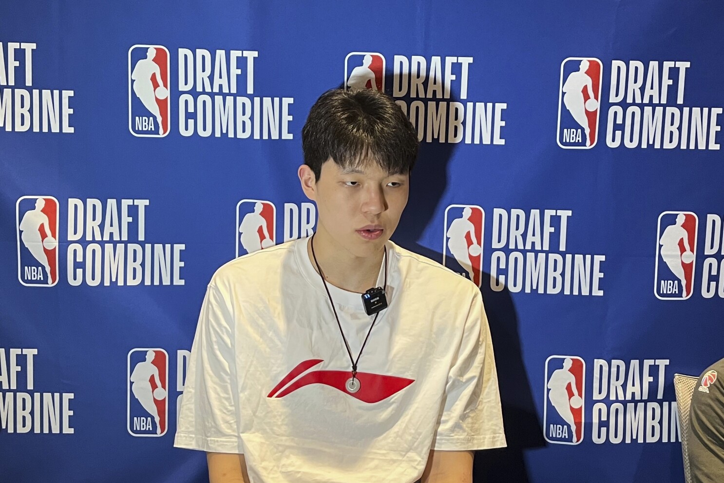 At 7-foot-1 with an ability to score, China's Yang comes to draft combine looking for an NBA shot