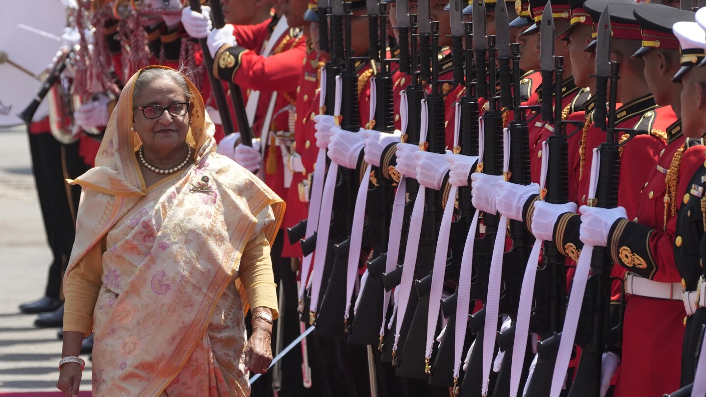 Bangladesh's interim government bans the former ruling party of ousted Prime Minister Sheikh Hasina