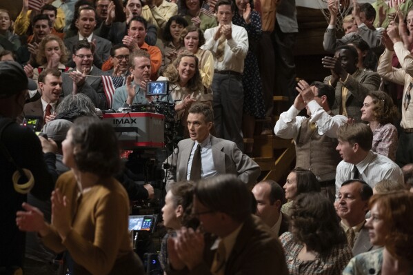 This image released by Universal Pictures shows Cillian Murphy in a scene from 