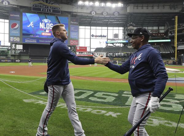 Terrance Gore makes his Atlanta Braves debut in Game 2 of the NLDS against  the Brewers 