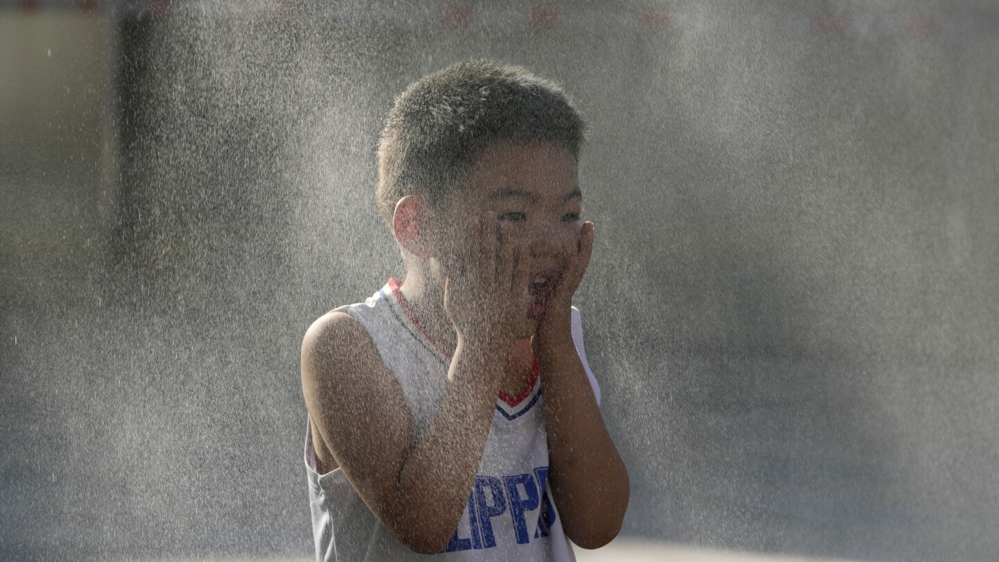 China is getting an excessive amount of rain within the south and now not sufficient rain, plus a warmth wave, within the north