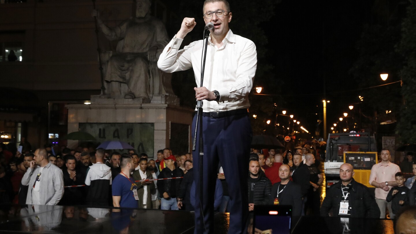 North Macedonia Approves New Nationalist-Led Government