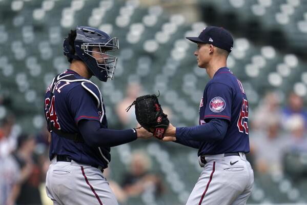 Kody Clemens of the Detroit Tigers celebrates scoring a second